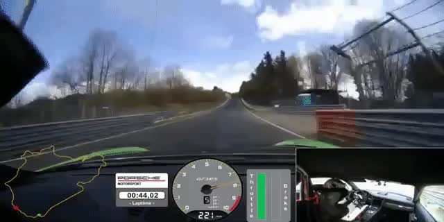 ポルシェ911GT3 RSがニュルを6分56秒4で激走。【動画】