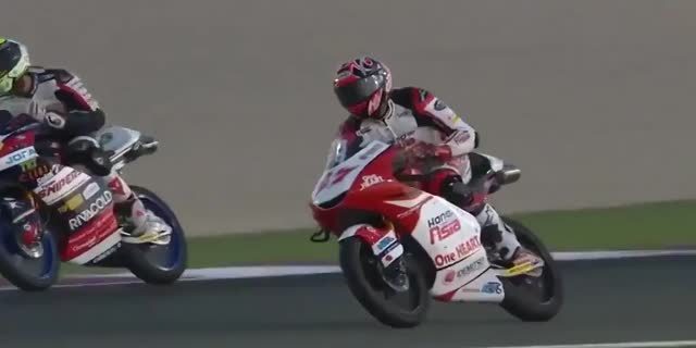 鳥羽海渡がMoto3初優勝！開幕戦カタールの激しい激戦を制した日本人ライダー鳥羽海渡の今シーズンに期待。